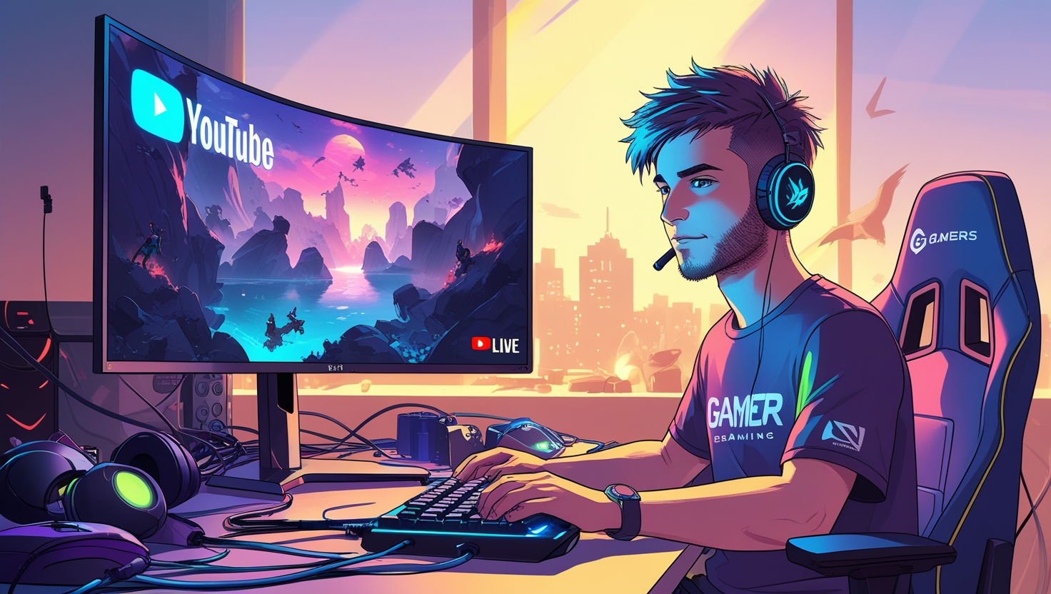 how to stream games on YouTube