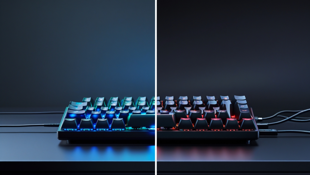 gaming keyboard vs. mechanical keyboard